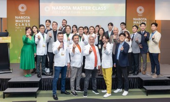 ‘나보타 마스터 클래스(Nabota Master Class) 2023’ 참가자들이 기념촬영을 하고 있다.