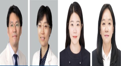 (왼쪽부터) 강북삼성병원 헬스케어데이터센터 류승호·장유수 교수, 한양대학교 박보영·마이트랜 교수