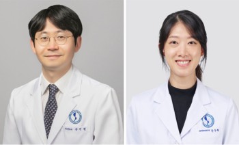 (왼쪽부터) 아주대병원 장전엽 교수, 윤주현 임상강사
