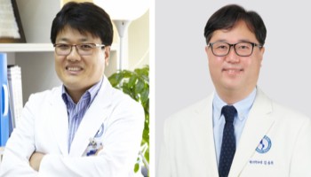 (왼쪽부터) 아주대 의대 박태준, 김장희 교수